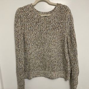 Banana Republic Chunky Pointelle Cropped Sweater